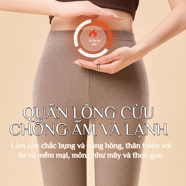 ⚡COD⚡quần legging giữ nhiệt/Quần legging liền mạch/Quần legging giữ nhiệt bằng vải lông cừu Đức/Quần legging cỡ lớn