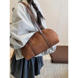 Thường Ngày Retro Da Lộn Túi Nữ 2025 Phong Cách Mới Thời Trang Siêu Nóng Niche Một Vai Nách Túi Di Động Vỏ Túi