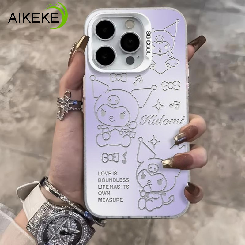Ốp Điện Thoại Màu Hồng Kitty Hoạt Hình Dễ Thương Cho Honor 400 Lite 300 Ultra 200 Smart 90 Lite GT 100 80 70 60 50 SE Pro Vỏ Màu Tím Kuromi Vỏ Chống Sốc