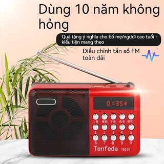 2025 mẫu mới ĐÀI RADIO FM NGHE NHẠC QUA USB VÀ THẺ NHỚ-Đài Phát Thanh Kỹ Thuật Số Loa Di Động Mini Radio