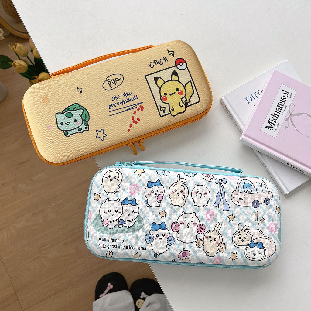 Túi chuyển đổi Pochacco dễ thương cho Nintendo Switch 2 Túi đựng di động 10 hộp mực trò chơi Khe cắm thẻ