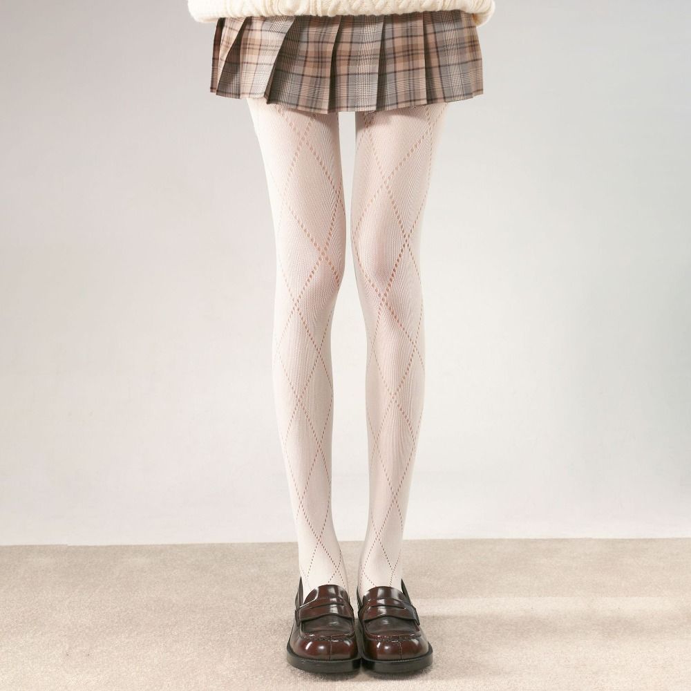 Quần legging Jacquard nữ dệt kim mỏng, có độ đàn hồi cao, phong cách gợi cảm Y2K