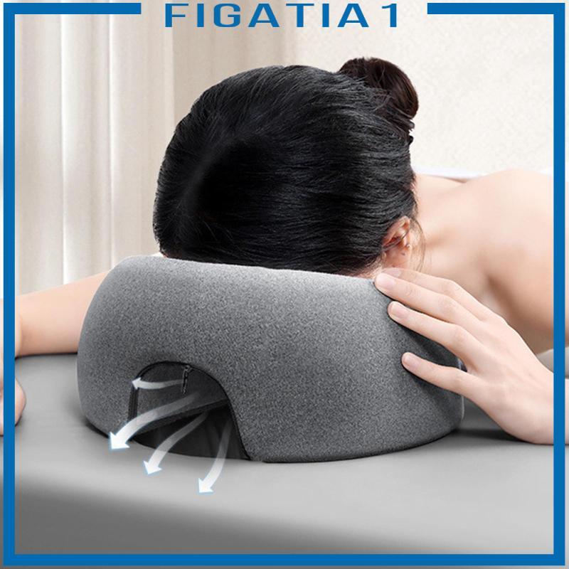 Gối úp mặt massage salon, gối hỗ trợ ngủ êm, tựa đầu mềm mại cho thẩm mỹ viện tại nhà