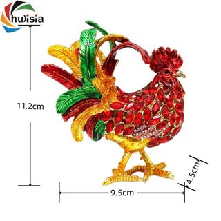 Hình Gà Hộp Trang Sức Kim Loại Kho Báu Hộp Ngực Để Trang Trí Nhà Đầu Giường