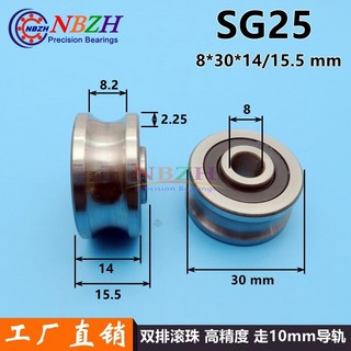 Hướng Dẫn Đường Sắt Vòng Bi SG10 SG15 SG16 SG66 SG20 SG24 SG25 SG35 2RS 4SLZ
