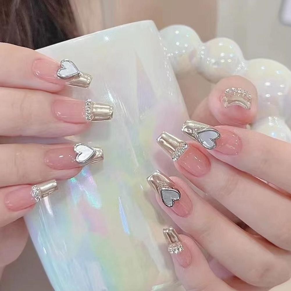 Móng Tay Nhân Tạo Móng Tay Giả Bộ Móng Tay Dài Nghệ Thuật Thiết Kế Móng Tay Giả Phụ Kiện Nghệ Thuật Z2d1