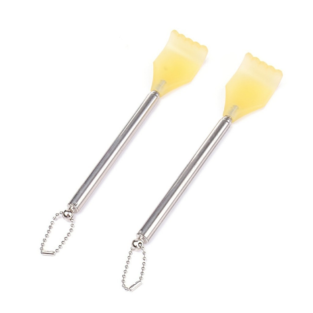 M7 cây gãi lưng inox kéo dài tiện dụng hình bàn tay MALAN