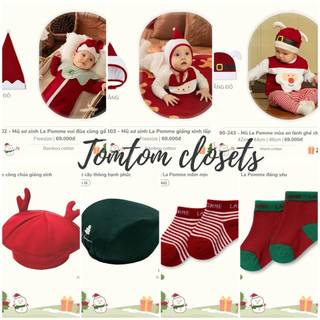 La pomme AW2025 BST phụ kiện sơ sinh Noel cho bé T11.4