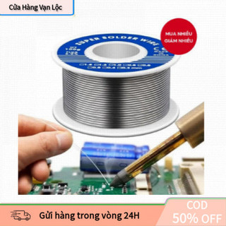 【vạn】Thiếc Hàn Pin Lõi Thông 63A – Đường Kính 0.8mm, Hàn Nhanh, Không Tạp, Mối Sáng, Không Gãy