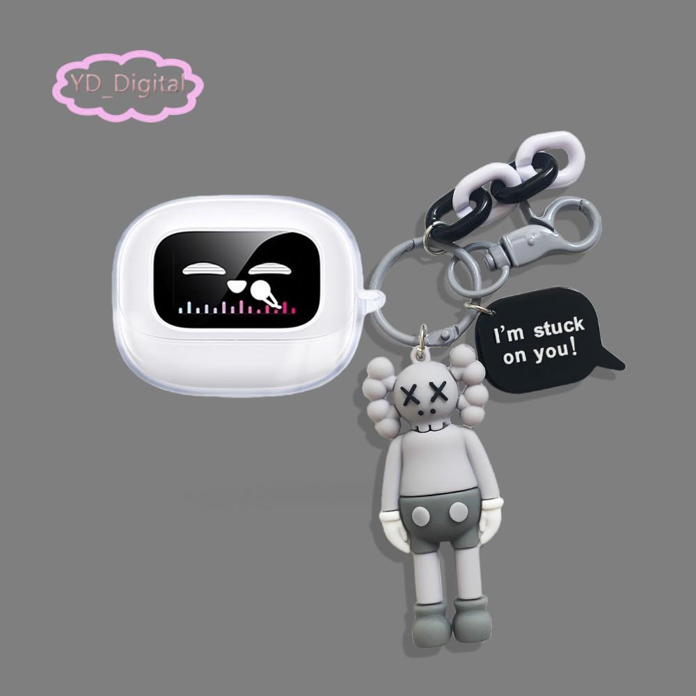 Dành Cho Ugreen Echobuds Magic Tai Nghe T6 Magic Tai Nghe Vỏ Bảo Vệ Vỏ Mềm Trong Suốt Bảo Vệ Chống Sốc Với Mặt Dây Chuyền Lợn Dễ Thương
