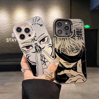 Ốp Lưng Dành Cho Samsung Galaxy S20 FE S24 Plus S23 Ultra A53 A52 A52S M15 Bao Anime Mát Jujutsu Kaisen Gojo Satoru Ryomen Sukuna Matte Chống Sốc Giáp Mạ Laser IMD