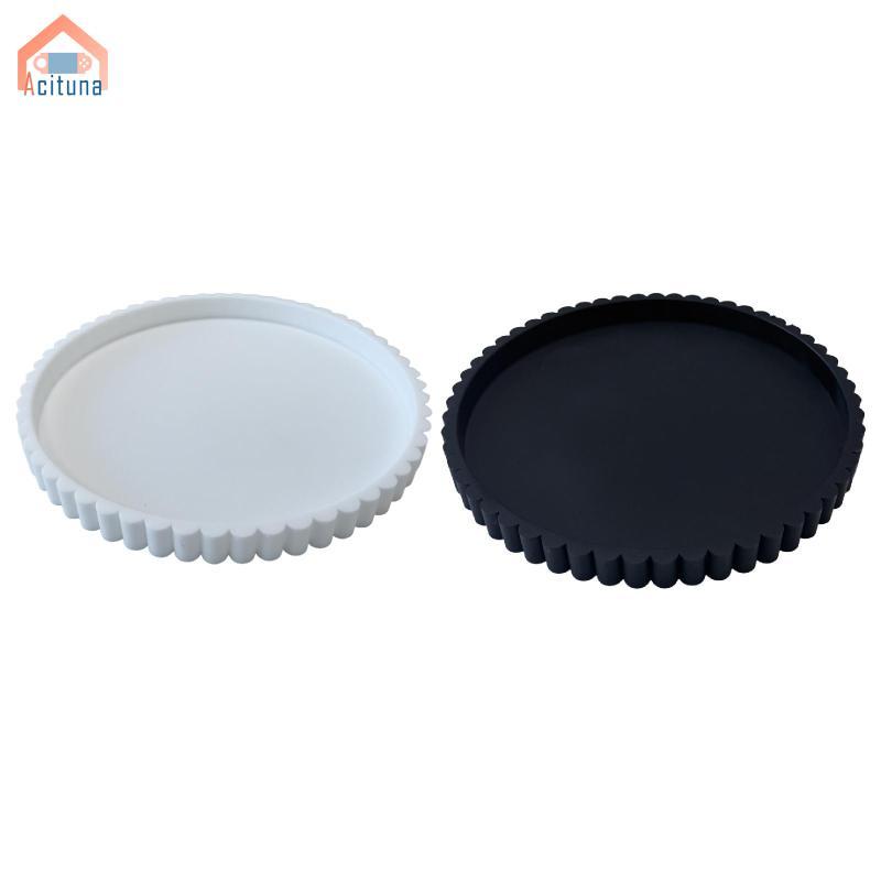 Tròn Trang Trí Phục Vụ Khay Đĩa Nhà Bếp Quầy Silicon Nước Hoa Trang Sức Giá Đỡ Món Ăn Cho Chai Bàn Cà Phê Trồng