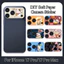 Nhãn dán giấy máy ảnh mềm mỏng hình mèo may mắn dễ thương cho iPhone 17 Pro / 17 Pro Max Trang trí phim máy ảnh Phim bảo vệ camera chống mài mòn chống trầy xước