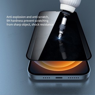 Kính cường lực chống gián điệp bảo vệ toàn diện cho IPhone 17 16 15 14 13 12 11 Pro Max Mini XR XS Max 8 7 6 6s Plus SE Phim bảo vệ quyền riêng tư màn hình
