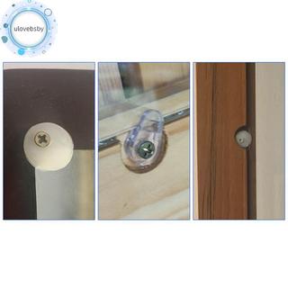 Ulovebsby 50 Chiếc Tấm Thủy Tinh Giữ Kẹp Gương Trong Suốt Kẹp Cho Cửa Tủ Kính Giữ Tủ Gương Tủ Sửa Kẹp VN