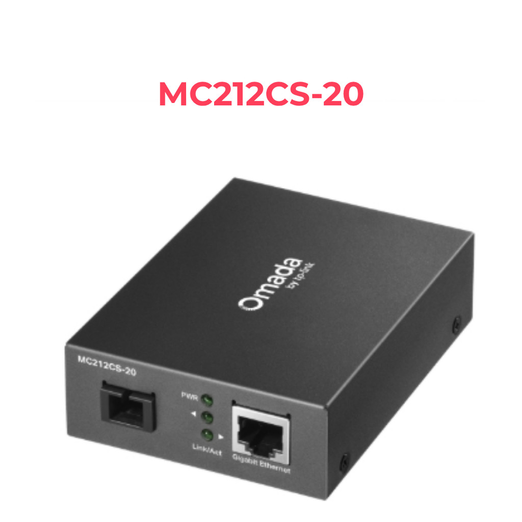Bộ Chuyển Đổi Quang TP-LINK MC211CS-2 & MC212CS-2 Thay thế TL-FC311A-20 & TL-FC311B-20