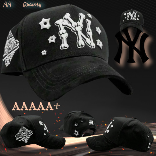 Mũ Damdy - Xương chắp vá - Đen - Đội Yankees New York 8A4U