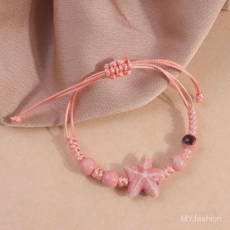 Vòng tay gốm sứ Ocean Series, thiết kế đơn giản như ngôi sao năm cánh