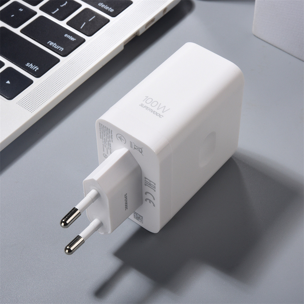OPPO Find X9 Pro 100W EU UK Sạc SuperVOOC Sạc Nhanh Bộ Chuyển Đổi Nguồn 10A 1M USB Loại C Cáp Cho OPPO Find X8 X7 Pro N5 K13