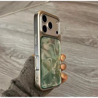 Vỏ điện thoại di động dạng sóng mạ điện tiên tiến Thích hợp cho iPhone17 Pro Max 16 15 14 13 Pro Max Bảo vệ Camera chống sốc Vỏ cứng chống rơi