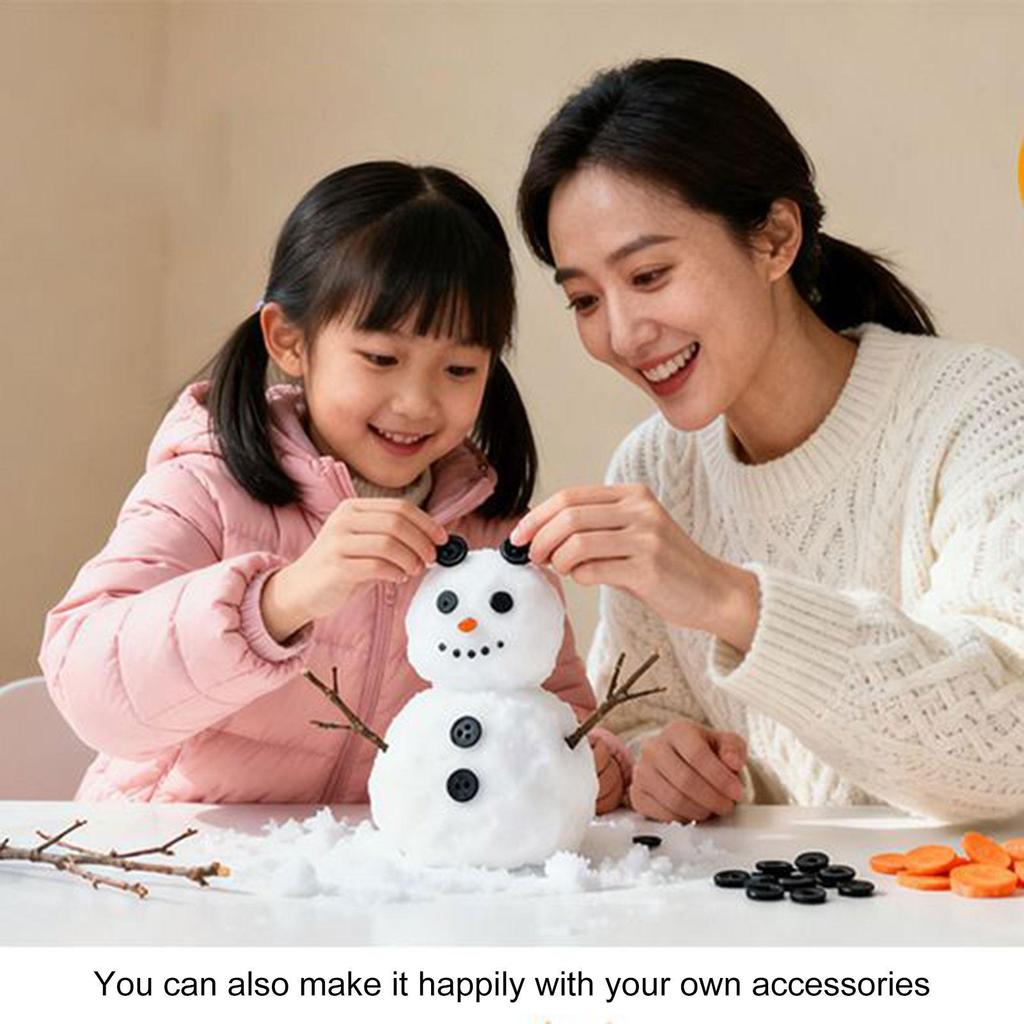 Bộ dụng cụ thủ công người tuyết Giáng sinh Đồ nhồi bông Xây dựng thủ công Giáng sinh thủ công cho trẻ em sonlekvn