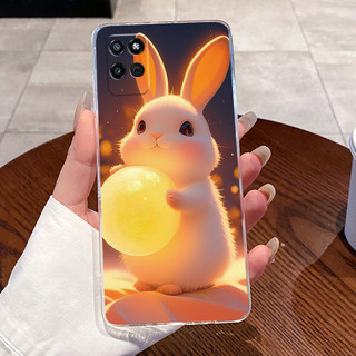 Vỏ Cho Realme V11 5G / V11S 5G Thẩm Mỹ Sang Trọng Dễ Thương Thoáng Mát Bé Trai Bé Gái Silicon Mềm Ốp lưng Ốp Lưng TPU Trong Suốt