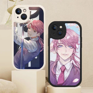Ốp lưng da cừu TP-1 Sanzu Haruchiyo Tokyo Revengers cho iPhone 12 13 Mini Pro XS XR X 8 7 Plus SE 2020 Back Cov