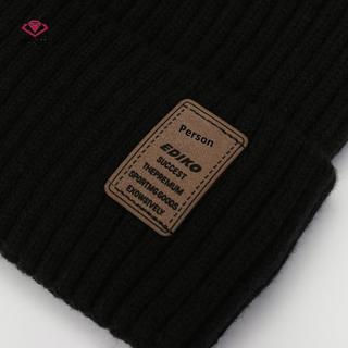 Mũ len lông cừu nam sợi cotton, giữ ấm chống gió lạnh, phù hợp đi xe đạp mùa đông