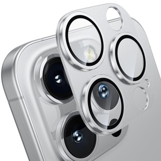 Kính bảo vệ ống kính máy ảnh giáp kim loại màu đen cho iPhone 17 Pro Max 16 Plus Phim bảo vệ ống kính mặt sau cho ống kính iPhone 15 14 Pro