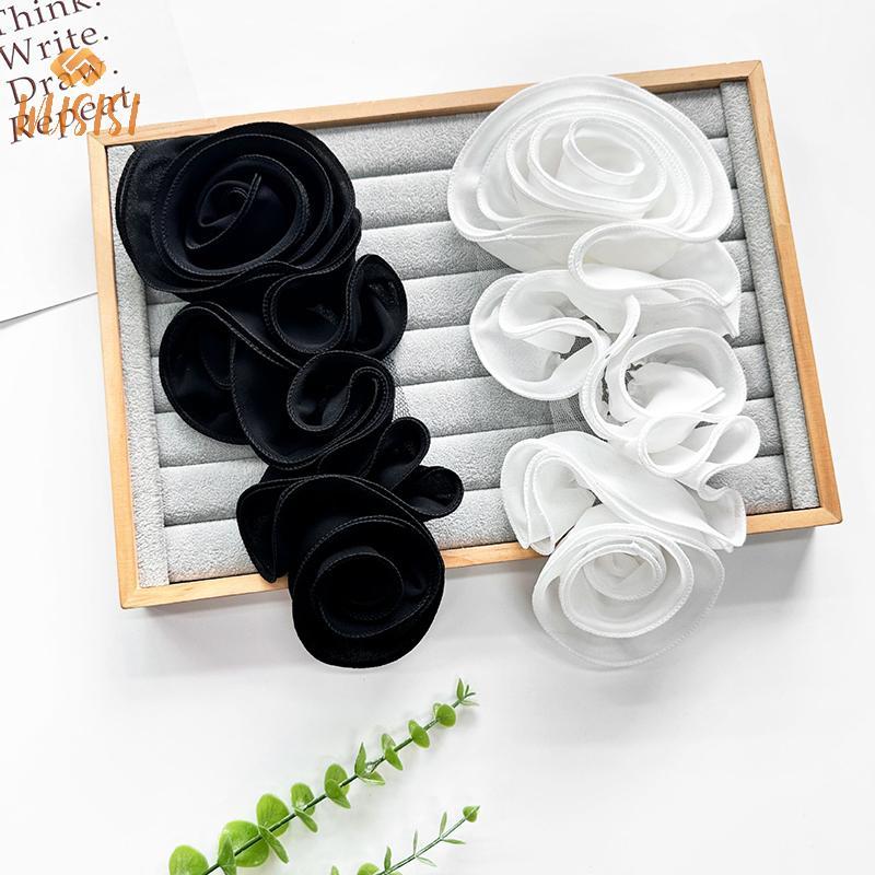 Miếng dán trang trí 3D DIY hình hoa, phù hợp làm phụ kiện ngực áo hoặc váy cưới