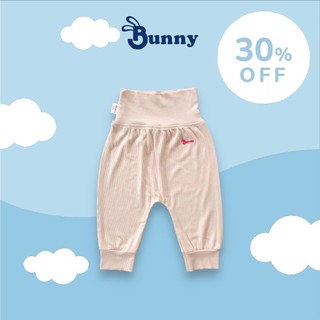 Quần lưng cao sơ sinh Bunnybaby chất thun tăm lụa mềm cho bé 3-10kg
