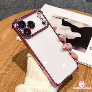 Ốp Lưng Cho Iphone 15 12 14 13 11 17 16 Pro Max Air XS X XR MAX 15 14 7 16 8 Plus SE 2020 Đơn Giản Sang Trọng Chống Rơi Khung Mạ Bốn Góc