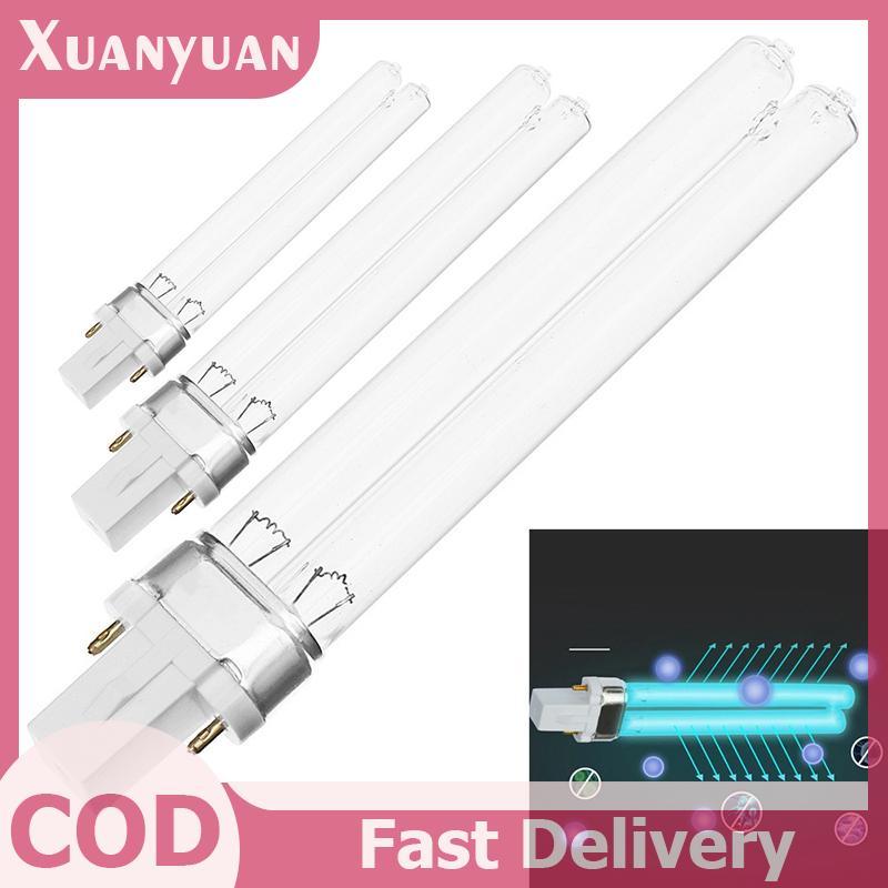 XUAN 1 Bóng Đèn UV Bể Cá Bể Cá Ao Tia Cực tím Khử Trùng Ống Đèn Cho G23 5W 7W 9W 11W 13W UVC H Hình Ống VN