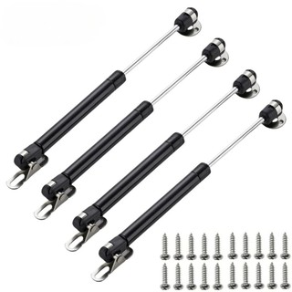 Đen Bạc Nội Thất Tủ Thủy Lực Hỗ Trợ Không Khí Thanh Thủy Lực Tatami Upturn Đệm Cửa Có Thể Thu Vào Áp Lực Không Khí 6NKS