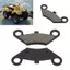 GAVESTO 2 Miếng Má Phanh Xe Đạp Bụi Bẩn ATV, Bộ Trước & Sau Cho CFMoto ATV UTV Má Phanh Đĩa Thay Thế, Má Phanh Xe Đạp Quad Bán Kim Loại