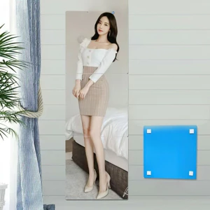 Gương ghép nối,Gương treo Dán Tường toàn thân chống vỡ soi , dán tủ quần áo, hình vuông FE123
