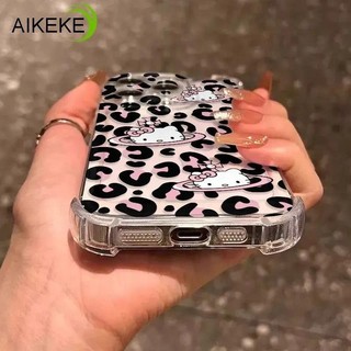 Ốp Điện Thoại HelloKitty In Da Báo Cho Samsung Galaxy A04 A03 Core A03S A02S A2 A01 Core A01S XCover 7 6 Pro 5 Pro 2 4G Vỏ Mềm Trong Suốt Chống Sốc