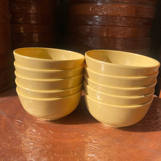 Bộ 10 chén nhựa melamine cao cấp, chén ăn cơm nhựa nhiều màu, an toàn thực phẩm