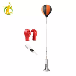 Bóng phản ứng đấm bốc có chân đế và túi tốc độ cho tập luyện tại nhà