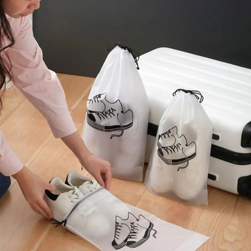 Túi Giày Dây Rút Du Lịch - Chống Thấm Nước và Bụi