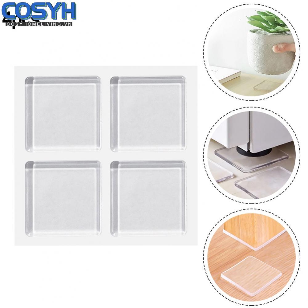 <cosyh>Anti Vibration Pad Can Be Washed Repeatedly Transparent Color Non-slip Mat