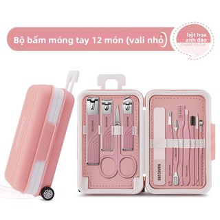 Bộ cắt móng tay di động, vali dụng cụ làm móng cho gia đình PGMJ
