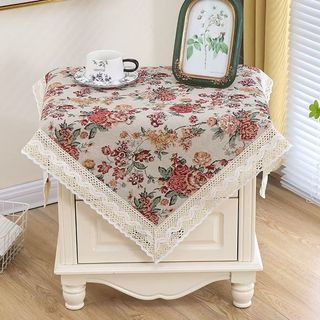 [Cao cấp Mỹ] Tấm che bụi tủ đầu giường, Khăn trải bàn vuông, Khăn ăn, Vỏ vải chống nắng cho máy giặt