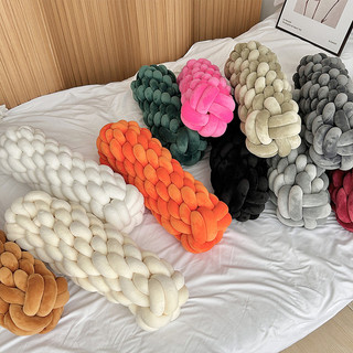 Bắc Âu ins Xoắn Thắt Nút Gối Phòng Ngủ Trang Trí Phòng Khách Sofa Gối Sang Trọng Đệm Gối
