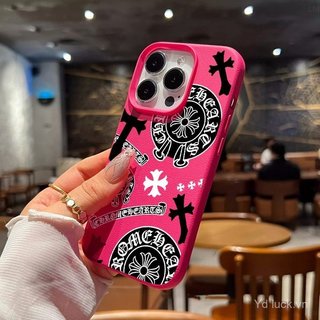 Xu hướng thời trang Cross Mark Họa tiết da giả độc đáo Vỏ bảo vệ bán chạy Thích hợp cho iPhone 16 14promax 15pro 12pro 17 13 11 16plus Vỏ điện thoại chống sốc 17promax 17pro 16pro