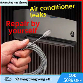 Bàn chải thông tắc ống thoát nước đa năng cho điều hòa và tủ lạnh thiết kế linh hoạt xử lý nhanh các sự cố rò rỉ nước
