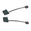 PCF * 2 5 Chiếc 4pin Quạt Chuyển Đổi Nguồn Cáp 10cm Linh Hoạt Máy Tính Hệ Thống Làm Mát Phụ Kiện