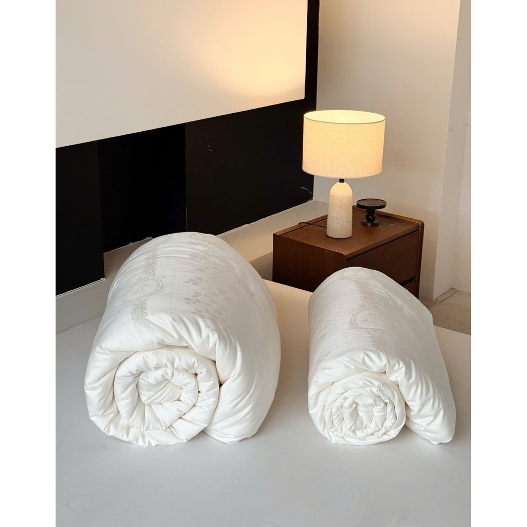 Ruột chăn Tencel Cotton dệt Jacquard Memminbedding Luxury mềm mịn Êm nhẹ  dệt nổi hoa văn tinh tế - CH665