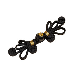 Sườn xám khóa vàng handmade họa tiết bướm, phụ kiện thời trang phong cách Trung Quốc