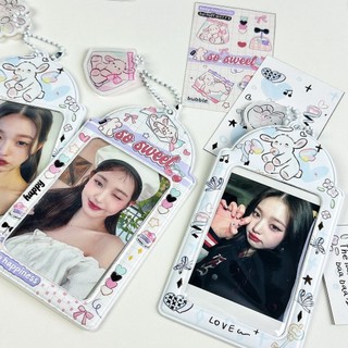 Bao Đựng Card Holder Cute Móc Khoá Ảnh Hoạt Hình Nhiều Mẫu Timo PK99